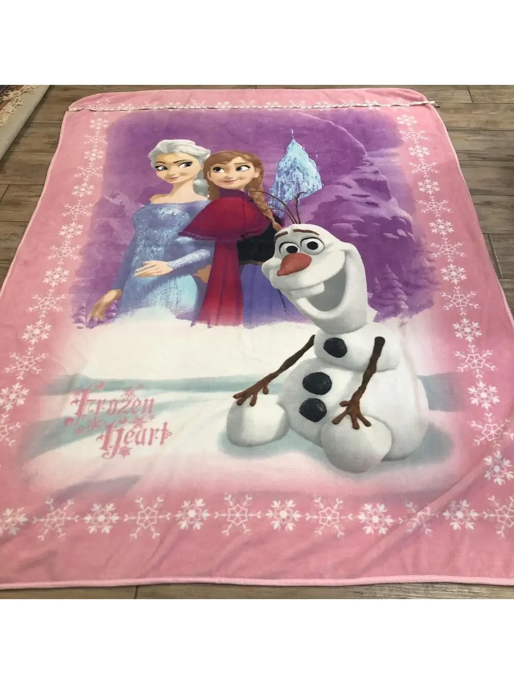 Disney Frozen Elsa‎ And Anna Blanket. Oversized Fleece. 60x86